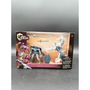 NEW TRUE LEGENDS RED KNIGHT & HORSE ACTION FIGURE PLAYSET RARE! Toys R Us